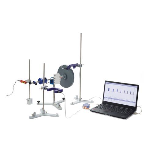 Experiência: Precessão e nutação de um giroscópio (115 V, 50/60 Hz), 8000544 [UE1040500-115], Movimentos de giroscópio