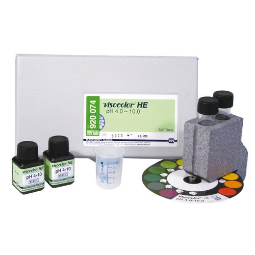 VISOCOLOR® HE pH 4-9, 1021141 [W12902], Kits Sciences de l’Environnement