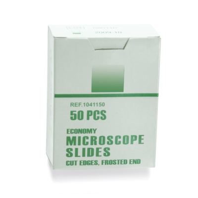 Microscopic Slides, Cut Edges, 90°, 1005083 [W16159], 현미경 슬라이드 박스