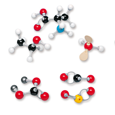 Сборная модель молекулы Anorganik/Organik S, molymod®, 1005291 [W19722], Наборы для сбора моделей молекул