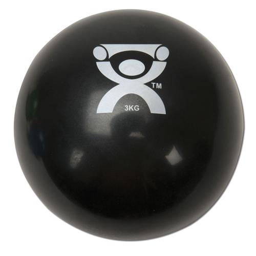 Cando Plyometric Weighted Ball, Black, 6.6 lbs, 1008997 [W40125], Веса