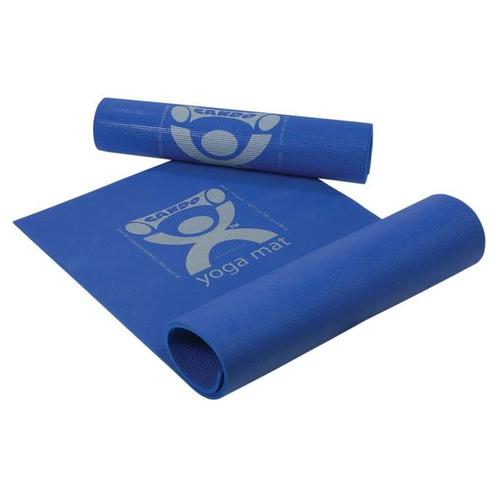 CanDo® PER Yoga Mat - Blue, 68 x 24 x 0.25 inch, W40197, Colchones de ejercicios