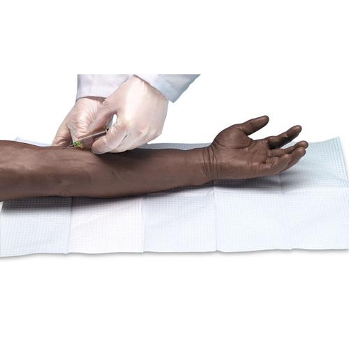 高级静脉注射训练手臂模型,深色皮肤, 1005679 [W44217], 注射和穿刺