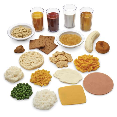 Children's Nutrition Kit - Serving Portions for Ages 1-3, 3004469 [W44773], Réplicas de Alimentos