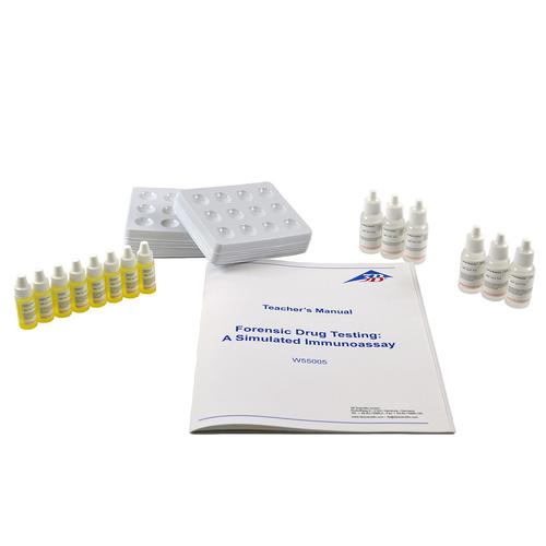 Forensic Drug Testing: A simulated Immunoassay, 1022405 [W55005], 법의학 실험