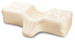 Therapeutica Orthopedic Sleeping Pillow, White, Size: Petite