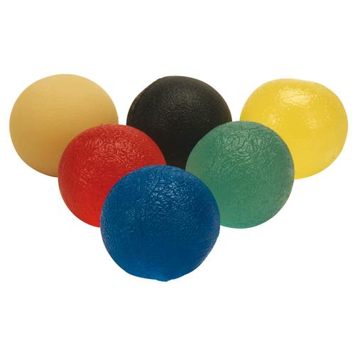 Cando® Übungsgelball rund für die Hand, blau/schwer, 1009097 [W58501B], Handtrainer
