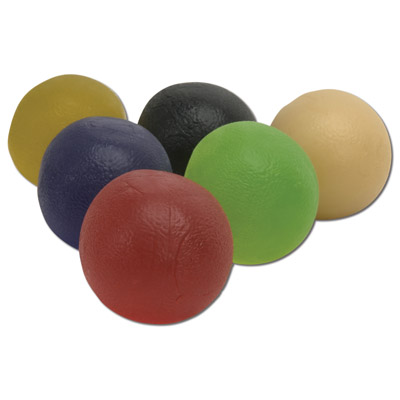 Balle d'exercice Cando® ovale pour la main, beige/ extra souple (xx), 1015402 [W58502T], Handtrainer