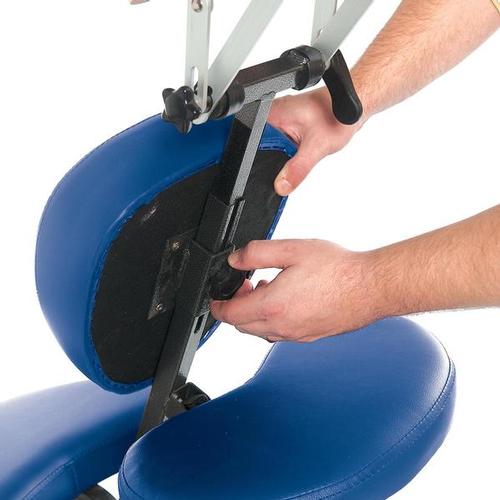 Chaise de massage Pro design ergonomique 12 kg, bleu marine, 1013730 [W60606B], Fourniture pour Acupuncture
