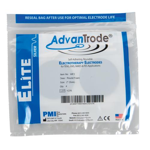 Électrodes en mousse Comfort-Stim Elite, rondes 50 mm, 1014149 [W63200], Pièces de rechange