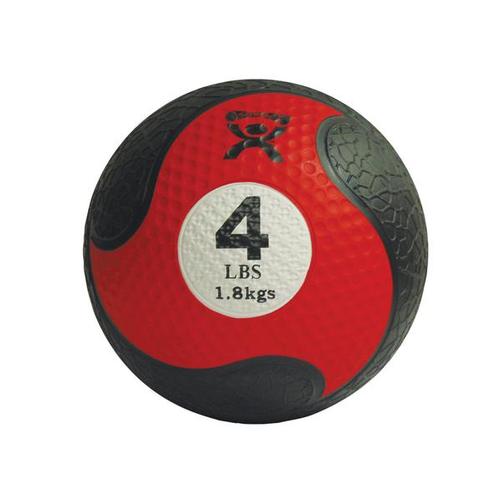 Médecine-ball CanDo® en caoutchouc - rouge 1,8 kg | Alternative aux haltères, 1015458 [W67553], Ballons d'exercices