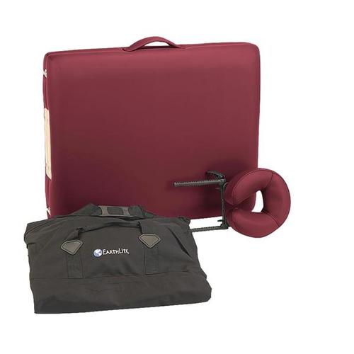 Earthlite Harmony DX Table Package, Burgundy, W68000BU, Portable Massage Tables