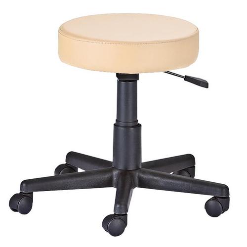 Earthlite Rolling Stool Without Back, Maries Beige, W68045MBE, Stools