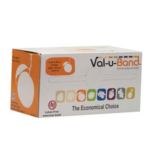 Val-u-Band, latex-free - 5,5 m - orange, 1018005 [W72001], Bandes élastiques