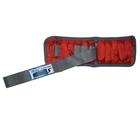The Adjustable Cuff wrist weight - 4 lb (20 x 0.2 lb inserts), red, 2x | Alternative to dumbbells, 1021305, Pesos