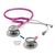 Adscope 608 - Convertible Clinician Stethoscope - Metallic Raspberry, 1023852, Stethoscopes and Otoscopes (Small)