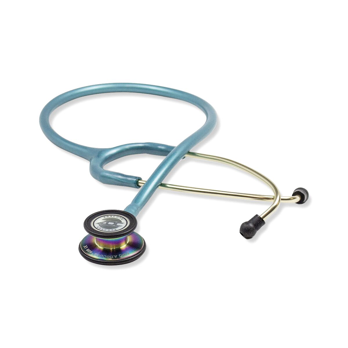 Adscope 608 Convertible Clinician Stethoscope Iridescent Metallic