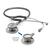 Adscope 608 - Convertible Clinician Stethoscope - Metallic Gray, 1023863, Stethoscopes and Otoscopes (Small)