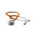 Adscope 608 - Convertible Clinician Stethoscope - Orange, 1023865, Stethoscopes and Otoscopes (Small)