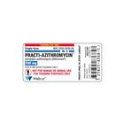 Practi-Etiqueta de Frasco de Azitromicina 500mg (x100), 1025065, Simuladores Médicos