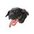 Canine Head - Black, 1025639, Canine Simulators (Small)