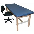 Model 487 Classroom Treatment Table w/ Removable Mat, Imperial Blue, 3011629, Tables de massage classiques