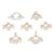 Set of 7 BONElike Human Cervical Vertebrae, 1000021 [A790], Vertebra Models (Small)