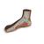 Normal Foot Model, dark skin - 3B Smart Anatomy, 1024387 [M30D], Joint Models (Small)