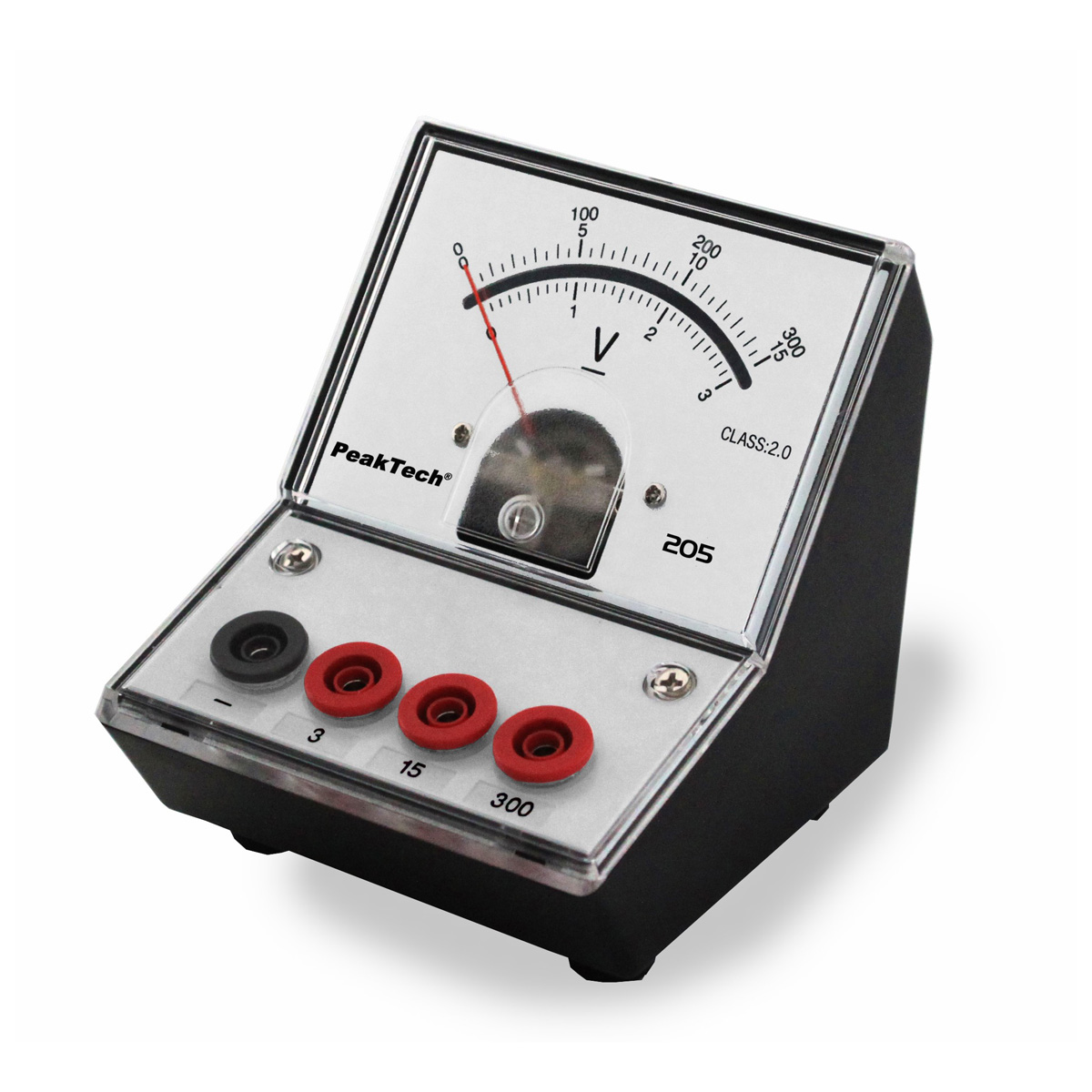Analog Dial Panel Analog Voltage Meter Electric Voltmeter Laboratory  Apparatus for Students Labs Home School Class