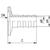 Переходной фланец DN 16 KF / Вал 12 мм, 1002928 [U14515], Вакуумные насосы - Аксессуары (Small)