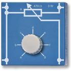 Potentiometer 470 Ohm, 1 W, P4W50, 1012935 [U333043], 嵌入式组件系统
