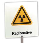 Aviso de advertencia “Radioactivo“, 1000919 [U8483218], Radioactividad