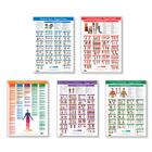 Trigger Point Charts Complete Set of 5, W41172C5, Thérapie - Librairie
