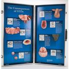 Présentoir en 3D des conséquences des maladies sexuellement transmissibles (MST), 1018280 [W43089], Education à la Santé