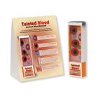 Tainted Blood: Smokers' Blood Revealed™ Display, 3004712 [W43177], Educación sobre el tabaco