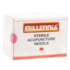 Millennia 5 Needle Pack, 400 pcs/box .22mm 34# 1.5", W53142IH, Aiguilles d’acupuncture