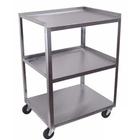 3 Shelf Stainless Steel Utility Cart, W56105, Carrito