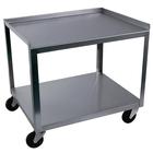 2 Shelf Stainless Steel Cart, W56107, Guéridons de massage