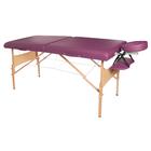 3B Deluxe Portable Massage Table - Burgundy, W60602BG, Fourniture pour Acupuncture