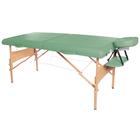 3B Deluxe Portable Massage Table - Green, W60602G, Terapia