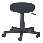 Earthlite Rolling Stool Without Back, Black, W68045BL, Taburetes y sillas