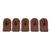 Replacement Insert for P95D (5-pack), Dark Skin, 1024254 [XP95D-002], Consumables (Small)